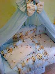 Набор постельного белья в детскую кроватку ТМ «ASIK»- 8 эл- №103
