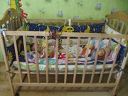 Детская кроватка + матрасс
