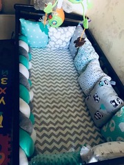Детская кроватка -маятник 